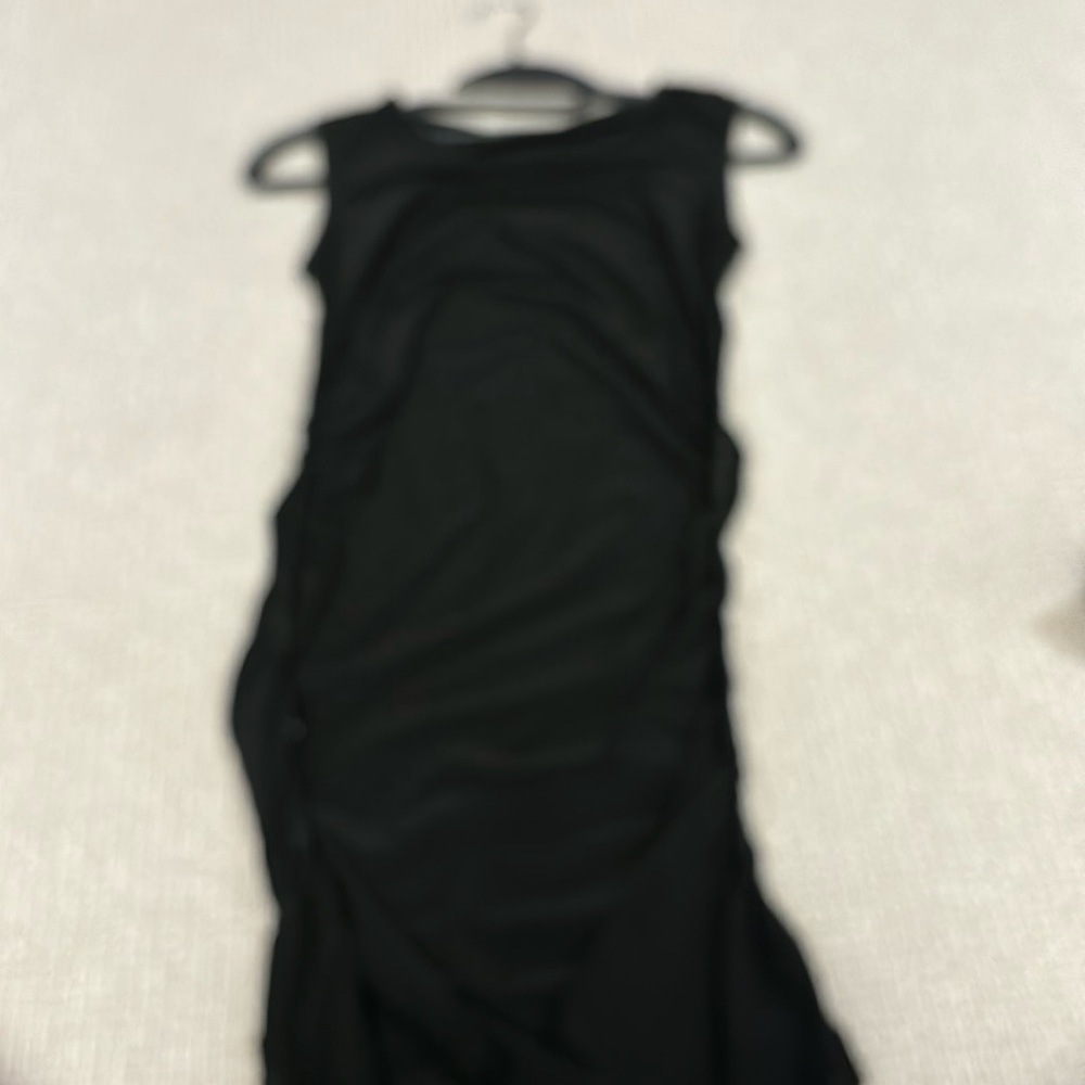 Black Fitted Bodycon Dress in Great Condition